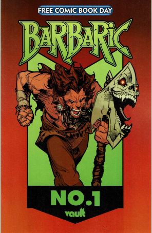 Barbaric 1 (5th) published by Vault