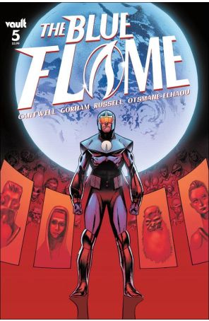 The Blue Flame 5A published by Vault with cover art by Adam Gorham