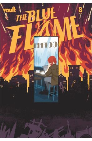The Blue Flame 8B published by Vault with cover art by Yoshi Yoshitani