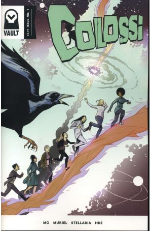 Colossi 1 published by Vault with cover art by Alberto Muriel