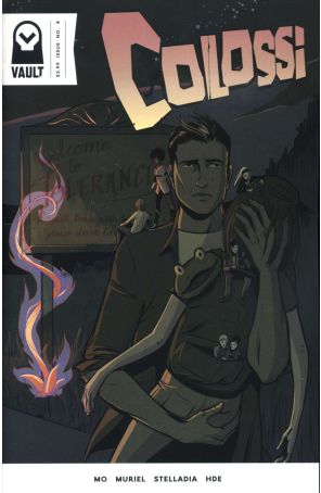 Colossi 4 published by Vault with cover art by Alberto Muriel