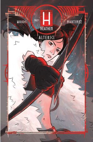 Heathen (Vault) 9 published by Vault with cover art by Natasha Alterici