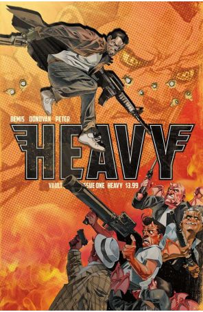 Heavy 1B published by Vault with cover art by Tim Daniel