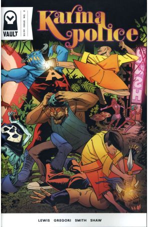 Karma Police 2 published by Vault with cover art by Tony Gregori