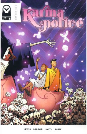 Karma Police 3 published by Vault with cover art by Tony Gregori