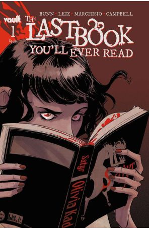 The Last Book You'll Ever Read 1B published by Vault with cover art by Jen Hickman