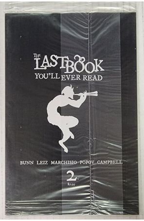 The Last Book You'll Ever Read 2C (in bag) published by Vault with cover art by Leila Leiz