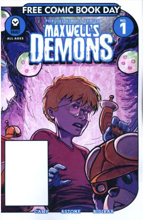 Maxwell's Demons 1A published by Vault with cover art by Nathan Gooden