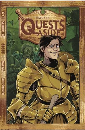 Quests Aside 5A published by Vault with cover art by Michael Dialynas