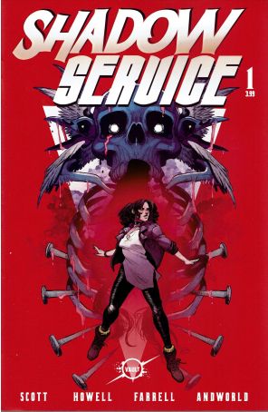 Shadow Service 1A published by Vault with cover art by Corin Howell