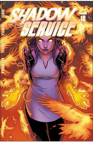 Shadow Service 10B published by Vault with cover art by Rebekah Isaacs