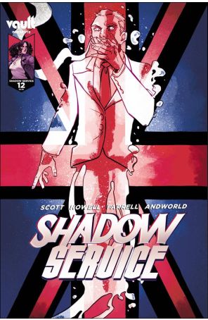 Shadow Service 12B published by Vault with cover art by Corin Howell