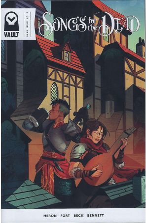 Songs For the Dead 2B published by Vault with cover art by Nick Robles