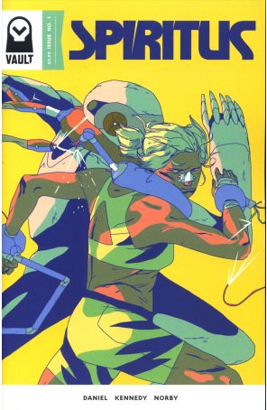 Spiritus 1 published by Vault with cover art by Michael Kennedy
