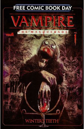 Vampire: The Masquerade: Winter's Teeth 1 (2nd) published by Vault with cover art by Aaron Campbell