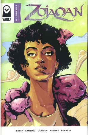 Zojaqan 1 published by Vault with cover art by Deron Bennett