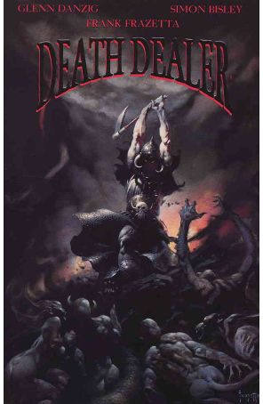 Death Dealer 1 published by Verotik with cover art by Frank Frazetta
