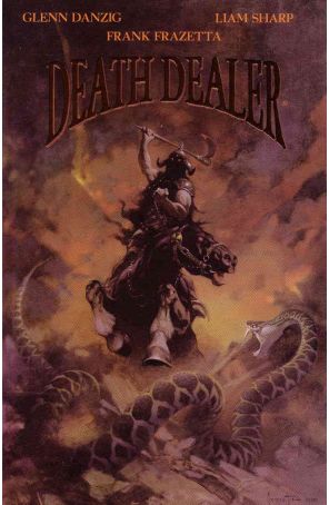 Death Dealer 2 published by Verotik with cover art by Frank Frazetta