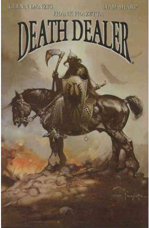Death Dealer 3 published by Verotik with cover art by Frank Frazetta