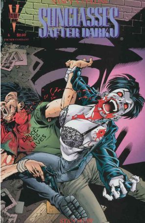 Sunglasses After Dark 4 published by Verotik with cover art by Jason Pearson
