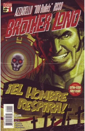 100 Bullets: Brother Lono 1 published by DC/Vertigo with cover art by Dave Johnson