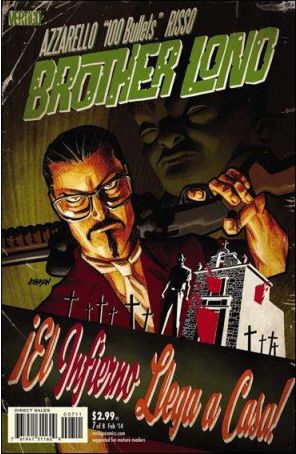 100 Bullets: Brother Lono 7 published by DC/Vertigo with cover art by Dave Johnson