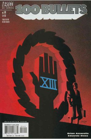 100 Bullets 14 published by DC/Vertigo with cover art by Dave Johnson