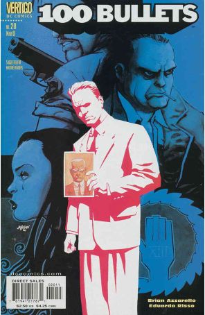 100 Bullets 20 published by DC/Vertigo with cover art by Dave Johnson