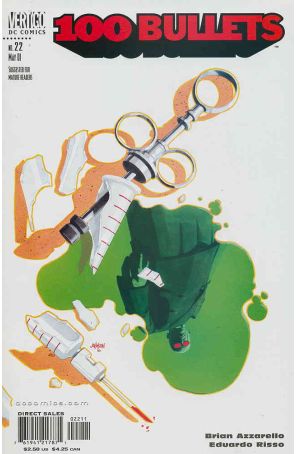 100 Bullets 22 published by DC/Vertigo with cover art by Dave Johnson
