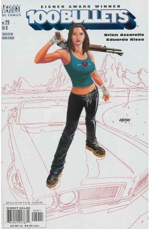 100 Bullets 29 published by DC/Vertigo with cover art by Dave Johnson