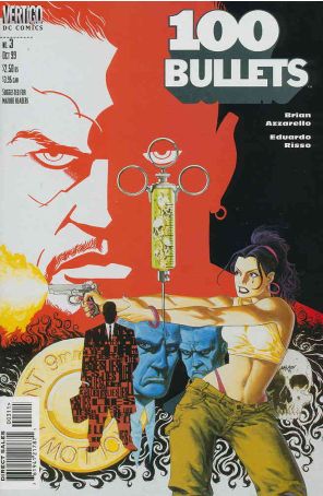 100 Bullets 3 published by DC/Vertigo with cover art by Dave Johnson