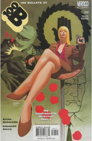 100 Bullets 33 published by DC/Vertigo with cover art by Dave Johnson