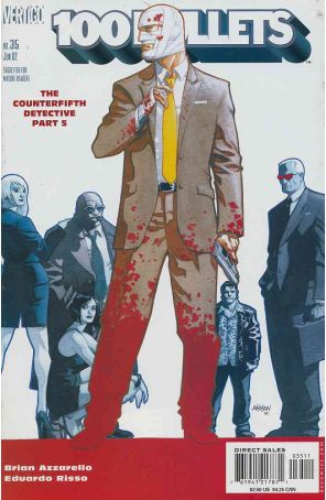 100 Bullets 35 published by DC/Vertigo with cover art by Dave Johnson