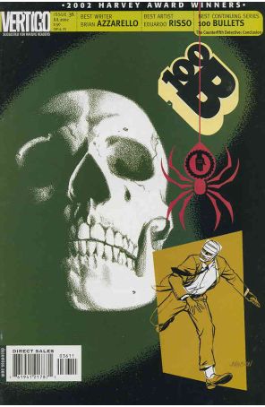 100 Bullets 36 published by DC/Vertigo with cover art by Dave Johnson