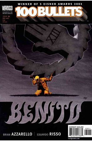 100 Bullets 39 published by DC/Vertigo with cover art by Dave Johnson