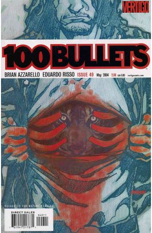 100 Bullets 49 published by DC/Vertigo with cover art by Dave Johnson