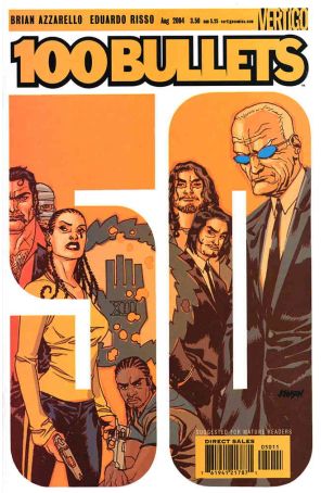 100 Bullets 50 published by DC/Vertigo with cover art by Dave Johnson