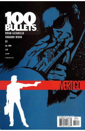 100 Bullets 51 published by DC/Vertigo with cover art by Dave Johnson