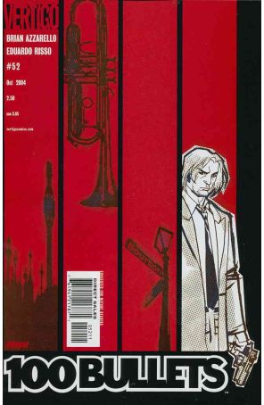 100 Bullets 52 published by DC/Vertigo with cover art by Dave Johnson