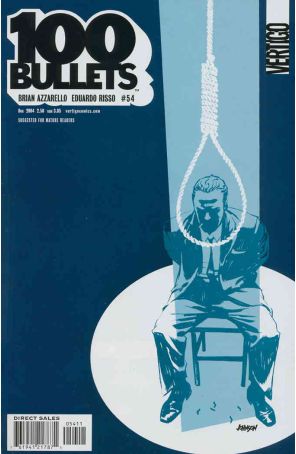 100 Bullets 54 published by DC/Vertigo with cover art by Dave Johnson