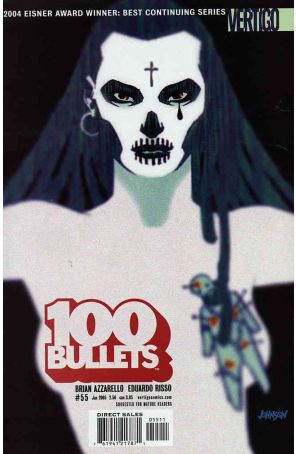 100 Bullets 55 published by DC/Vertigo with cover art by Dave Johnson