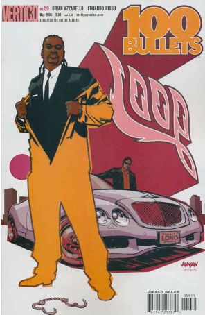 100 Bullets 59 published by DC/Vertigo with cover art by Dave Johnson