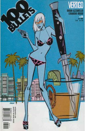 100 Bullets 60 published by DC/Vertigo with cover art by Dave Johnson