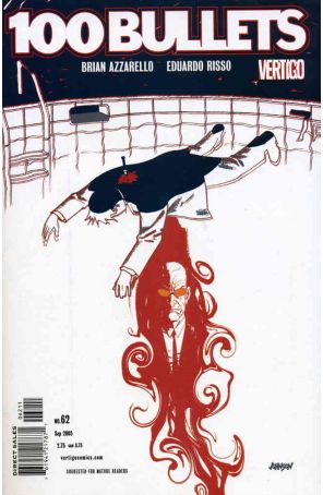 100 Bullets 62 published by DC/Vertigo with cover art by Dave Johnson