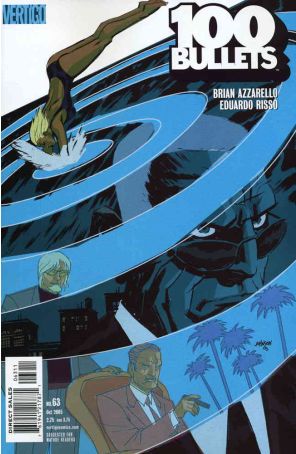 100 Bullets 63 published by DC/Vertigo with cover art by Dave Johnson