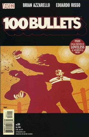 100 Bullets 64 published by DC/Vertigo with cover art by Dave Johnson