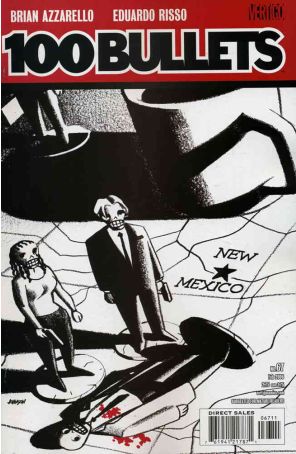 100 Bullets 67 published by DC/Vertigo with cover art by Dave Johnson