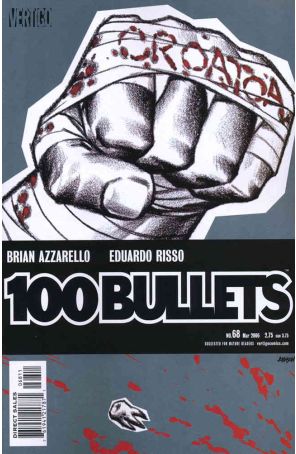 100 Bullets 68 published by DC/Vertigo with cover art by Dave Johnson