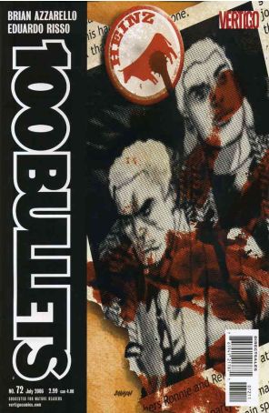 100 Bullets 72 published by DC/Vertigo with cover art by Dave Johnson