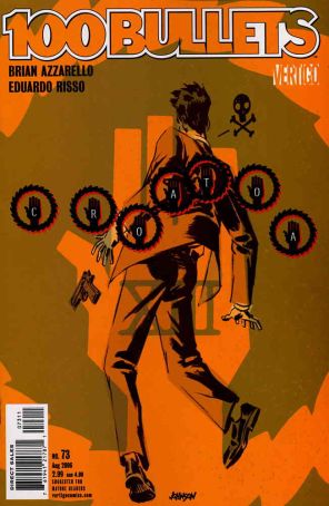 100 Bullets 73 published by DC/Vertigo with cover art by Dave Johnson